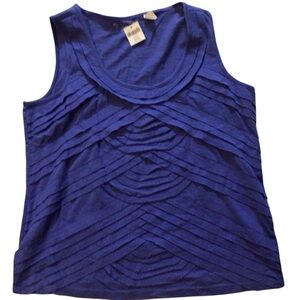 Chico’s Blue Sleeveless Tank Top